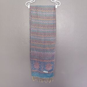 Pashmina Woven Boho Fringe Scarf